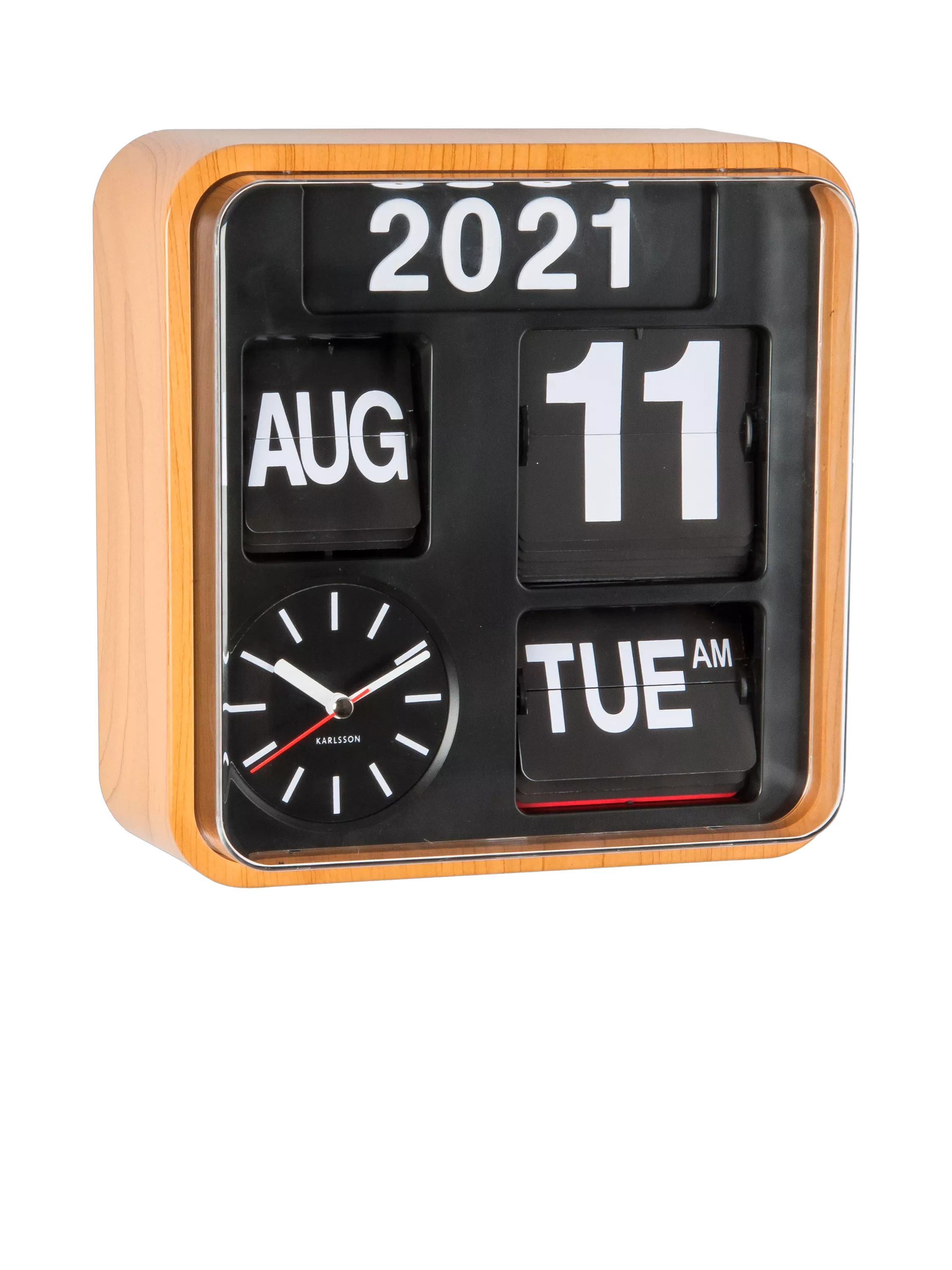 Karlsson Mini Flip wall clock 24cm, UK version