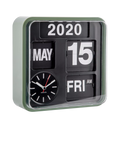 Karlsson Mini Flip Square Analogue Wall Clock, 24cm