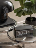 Karlsson retro boxed flip analogue clock, imported from the UK