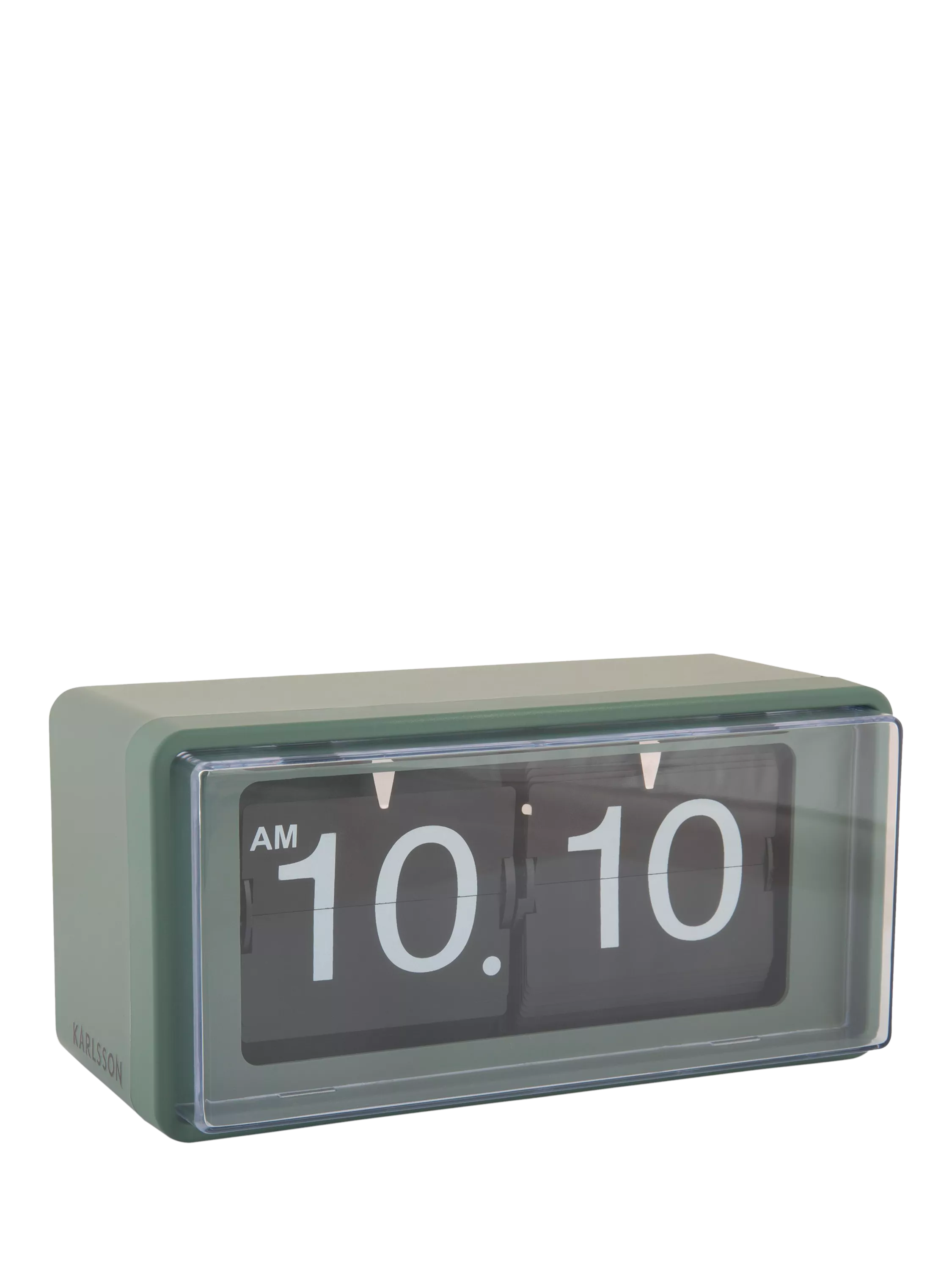 Karlsson Retro Boxed Flip Analogue Clock