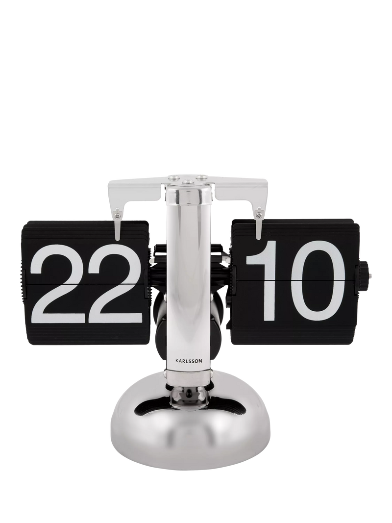 Karlsson Small Flip Analogue Table Clock