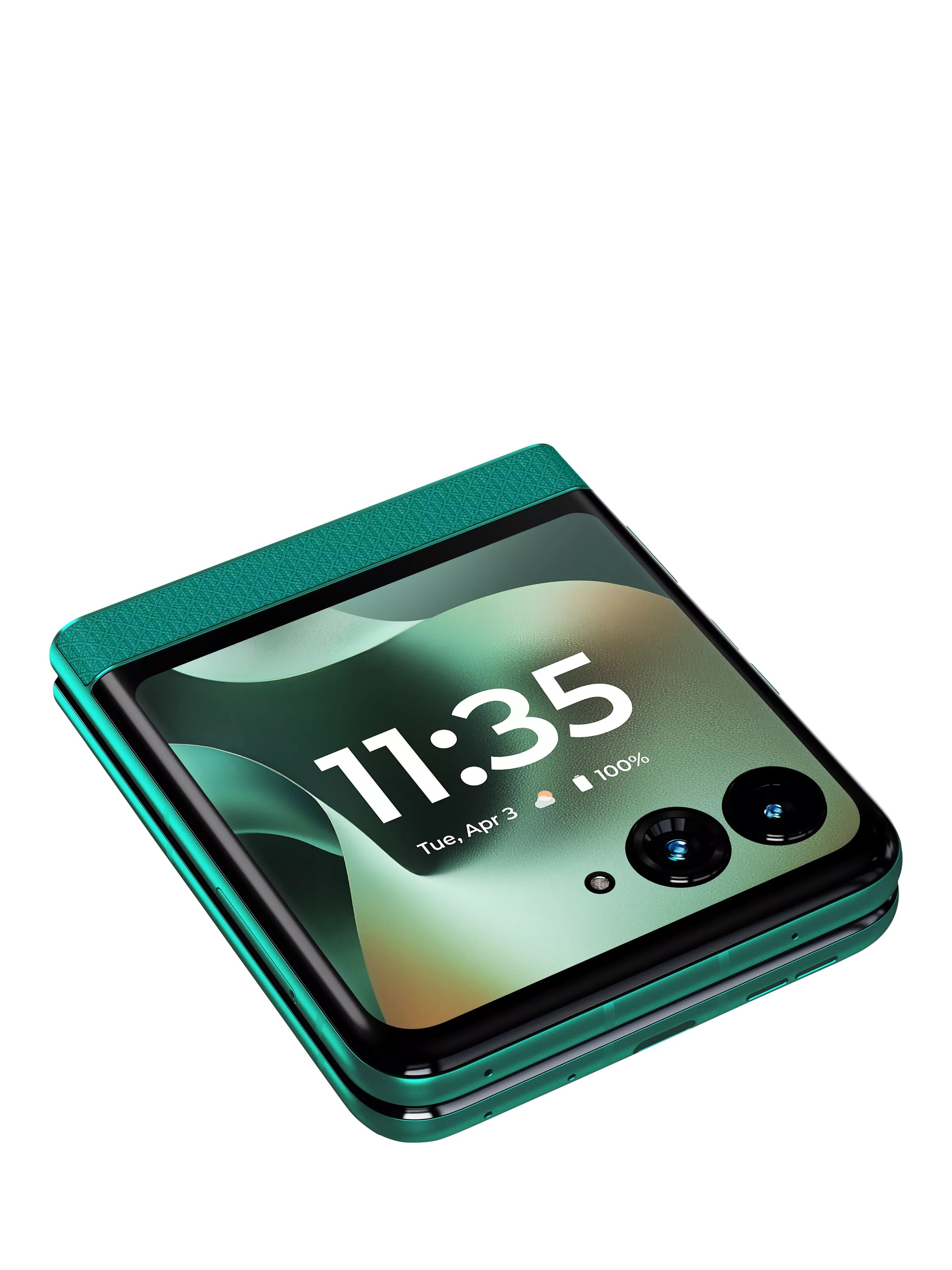 Motorola Razr 70 foldable smartphone 256GB Sporting Green - British product