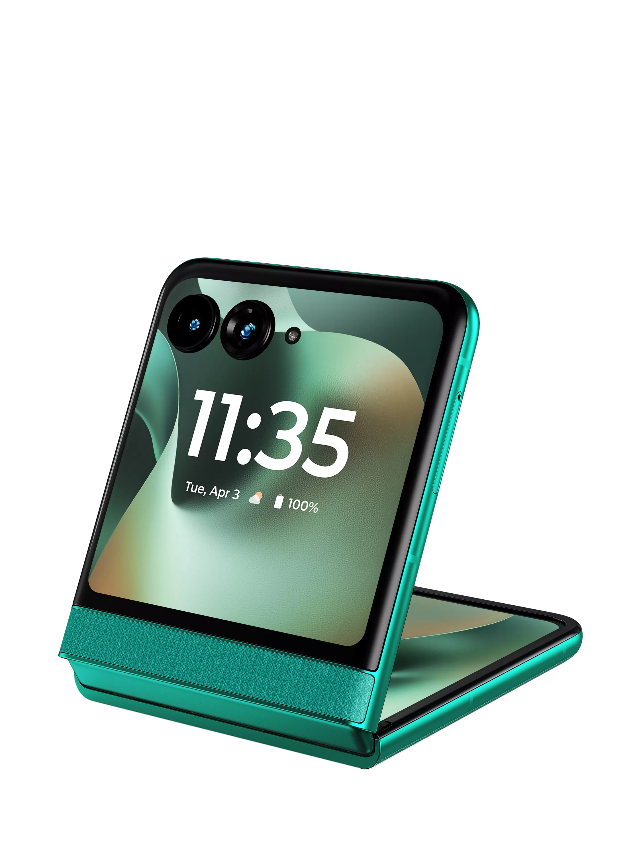 Motorola Razr 70 foldable smartphone 256GB Sporting Green - British product