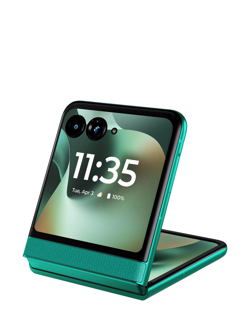 Motorola Razr 70 foldable smartphone 256GB Sporting Green - British product