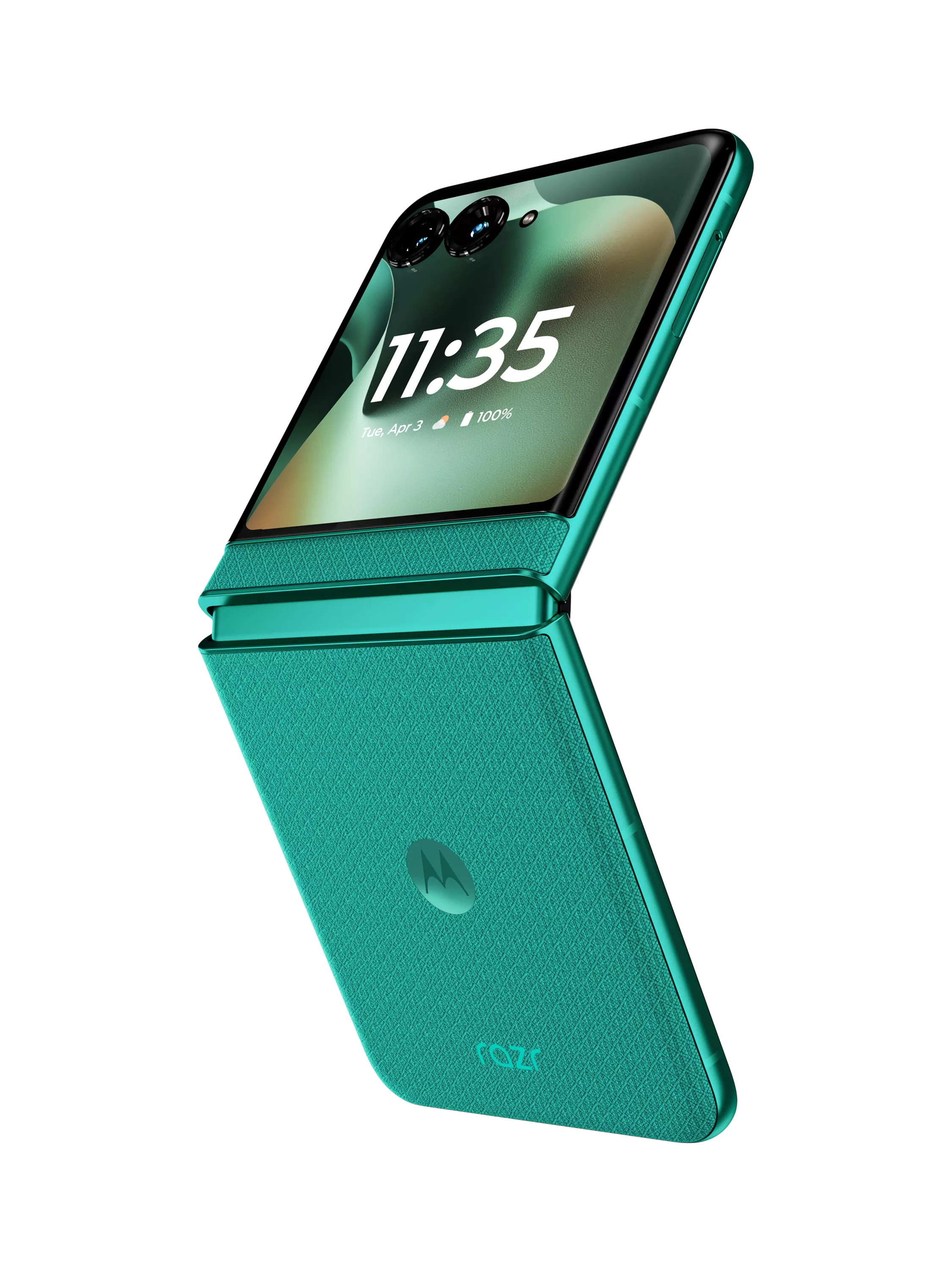 Motorola Razr 70 foldable smartphone 256GB Sporting Green - British product
