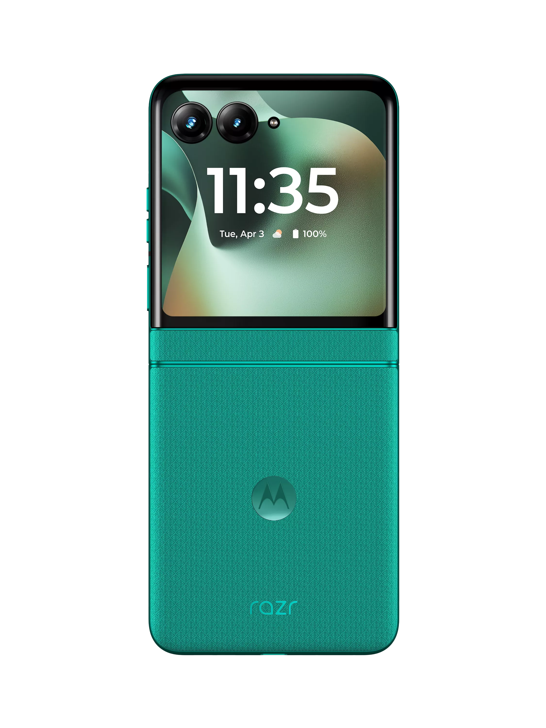 Motorola Razr 70 foldable smartphone 256GB Sporting Green - British product