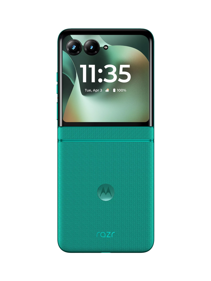 Motorola Razr 70 foldable smartphone 256GB Sporting Green - British product