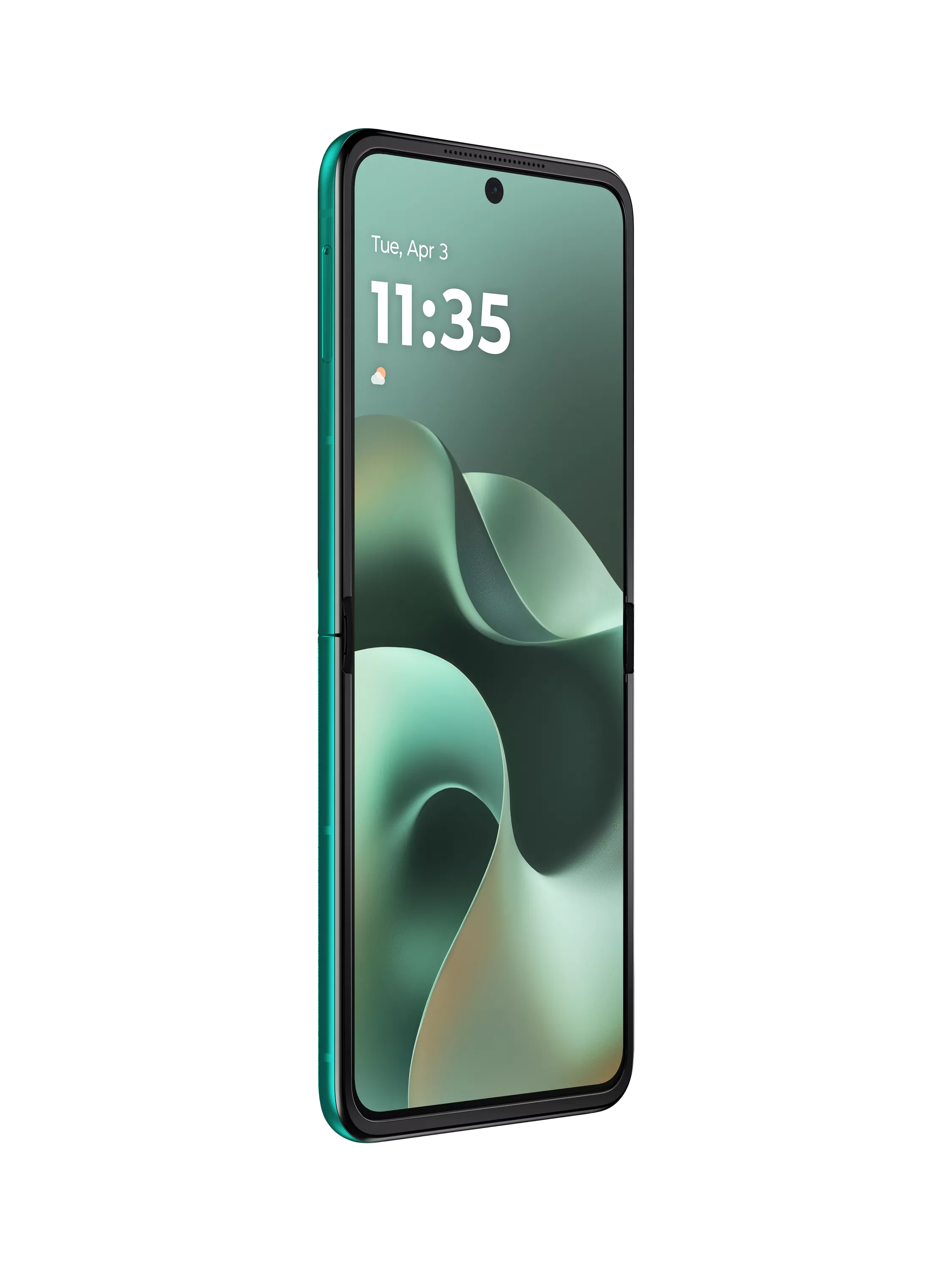 Motorola Razr 70 foldable smartphone 256GB Sporting Green - British product