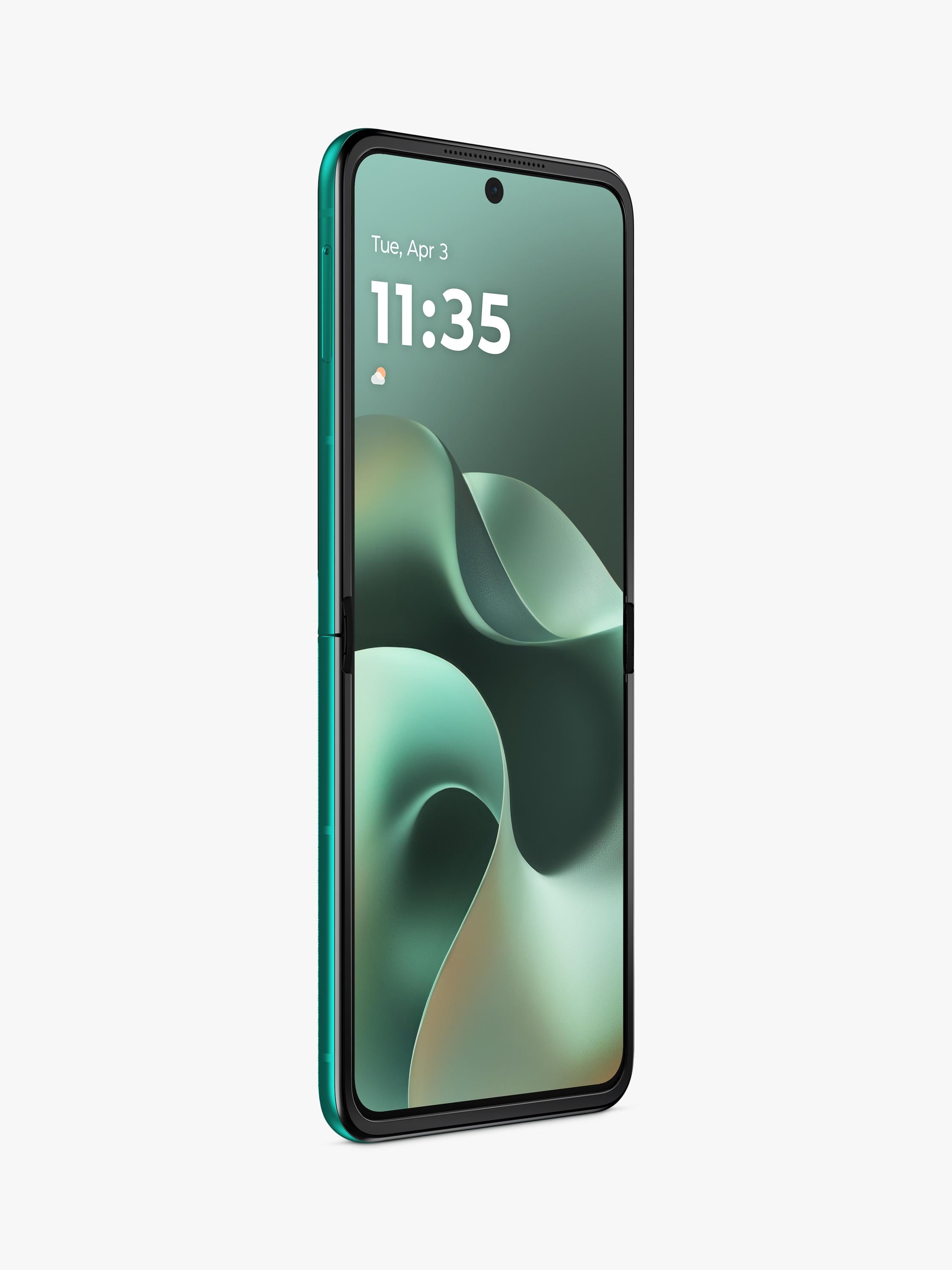Motorola Razr 70 foldable smartphone 256GB Sporting Green - British product
