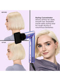 Shark FlexStyle 4-in-1 styling wand Orchid Sunrise, imported from the UK