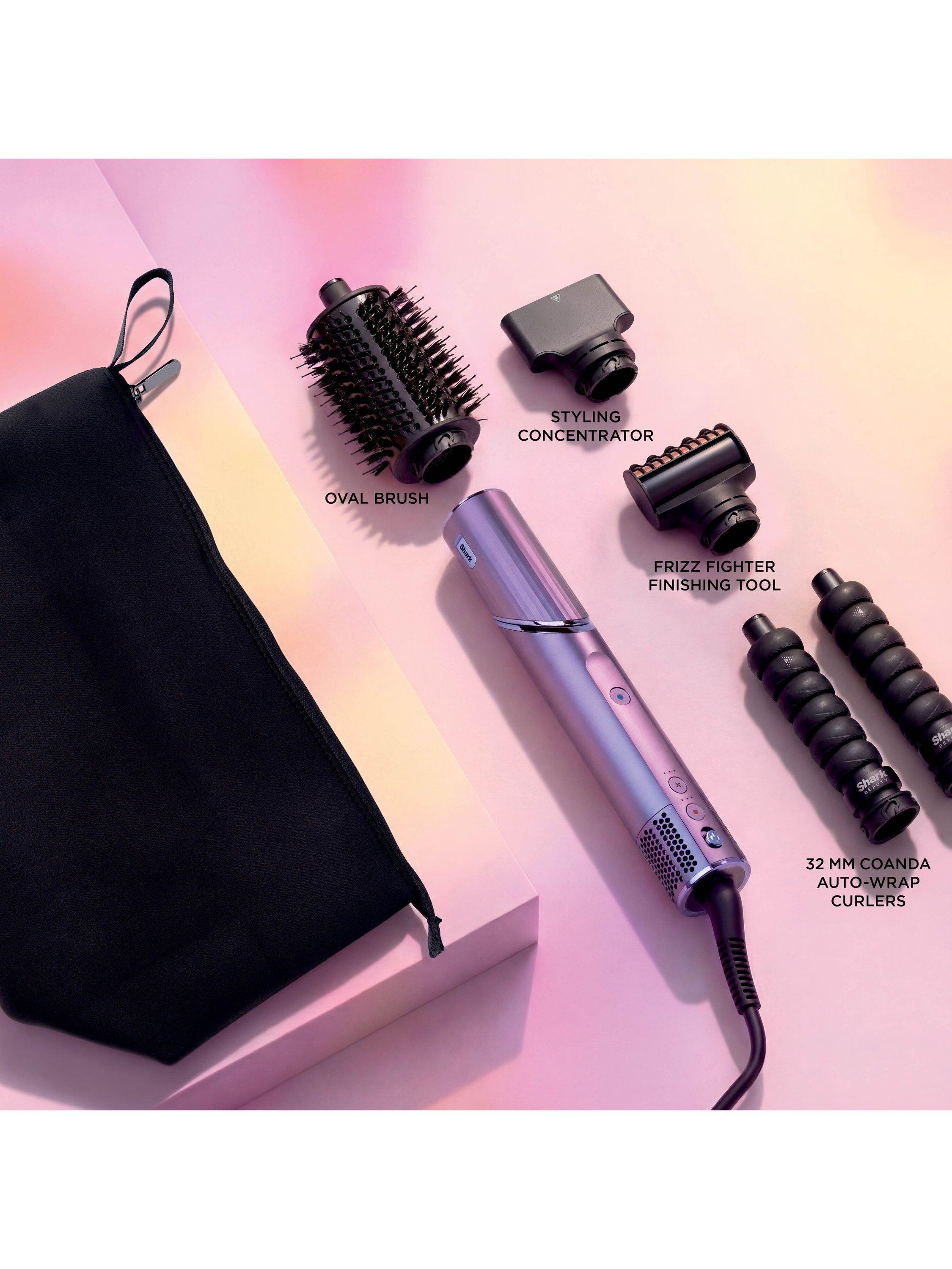 Shark FlexStyle 4-in-1 styling wand Orchid Sunrise, imported from the UK