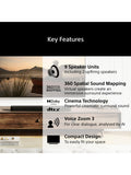 Sony BRAVIA Theatre Bar 7 soundbar, imported from the UK