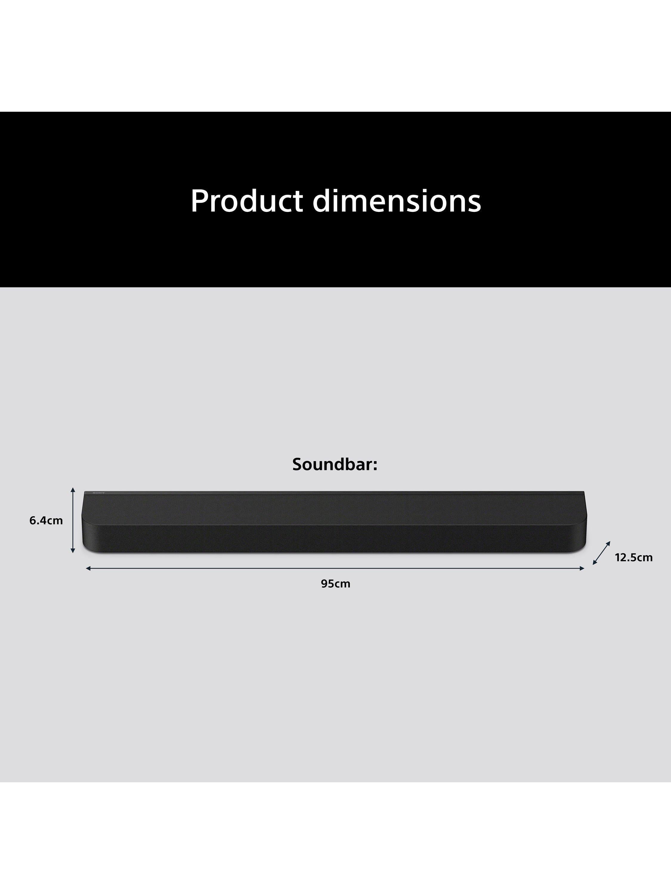 Sony BRAVIA Theatre Bar 7 soundbar, imported from the UK
