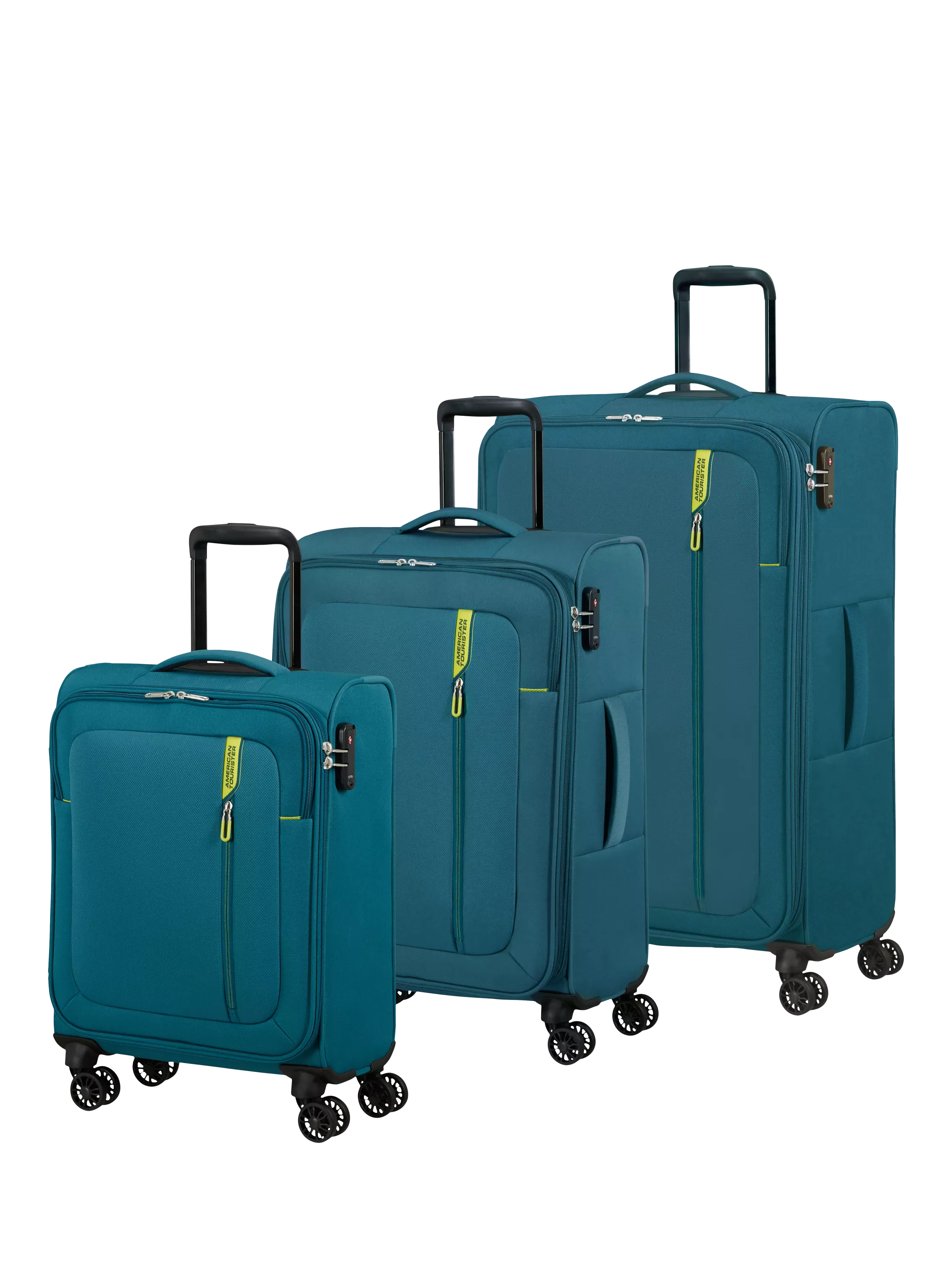 American Tourister Nitestream 3-piece suitcase set, UK version