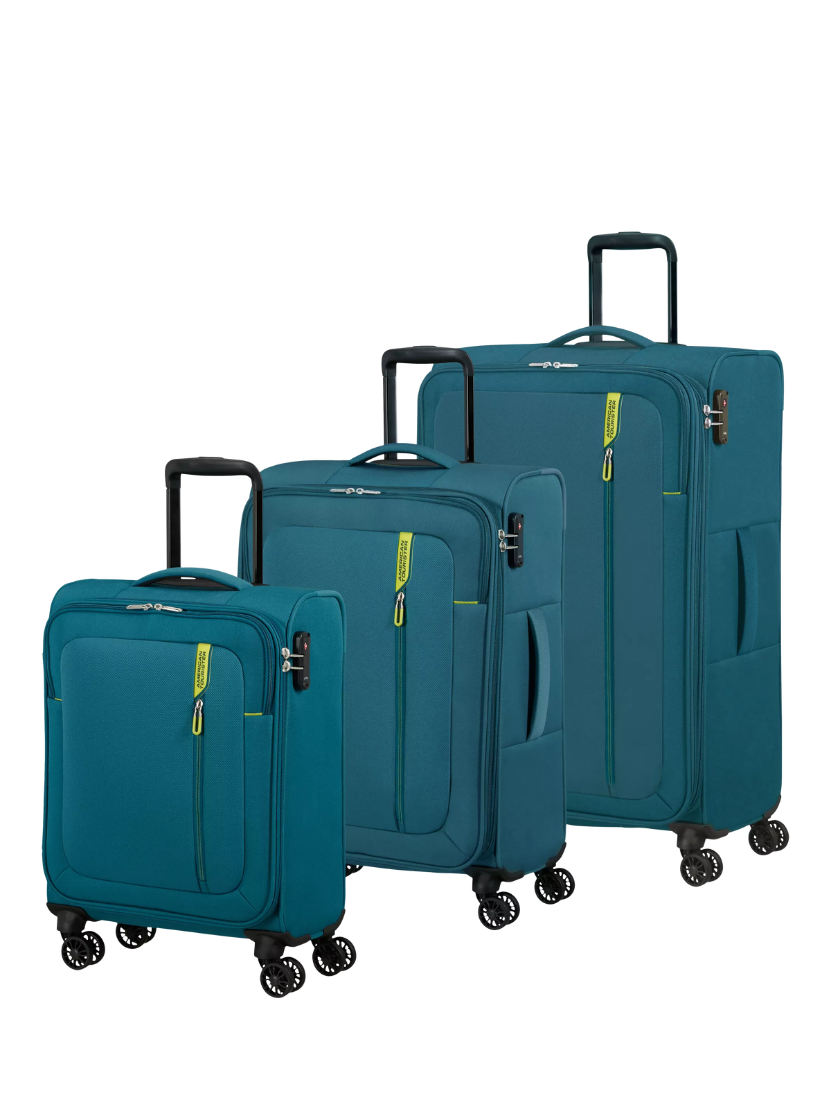 American Tourister Nitestream 3-piece suitcase set, UK version