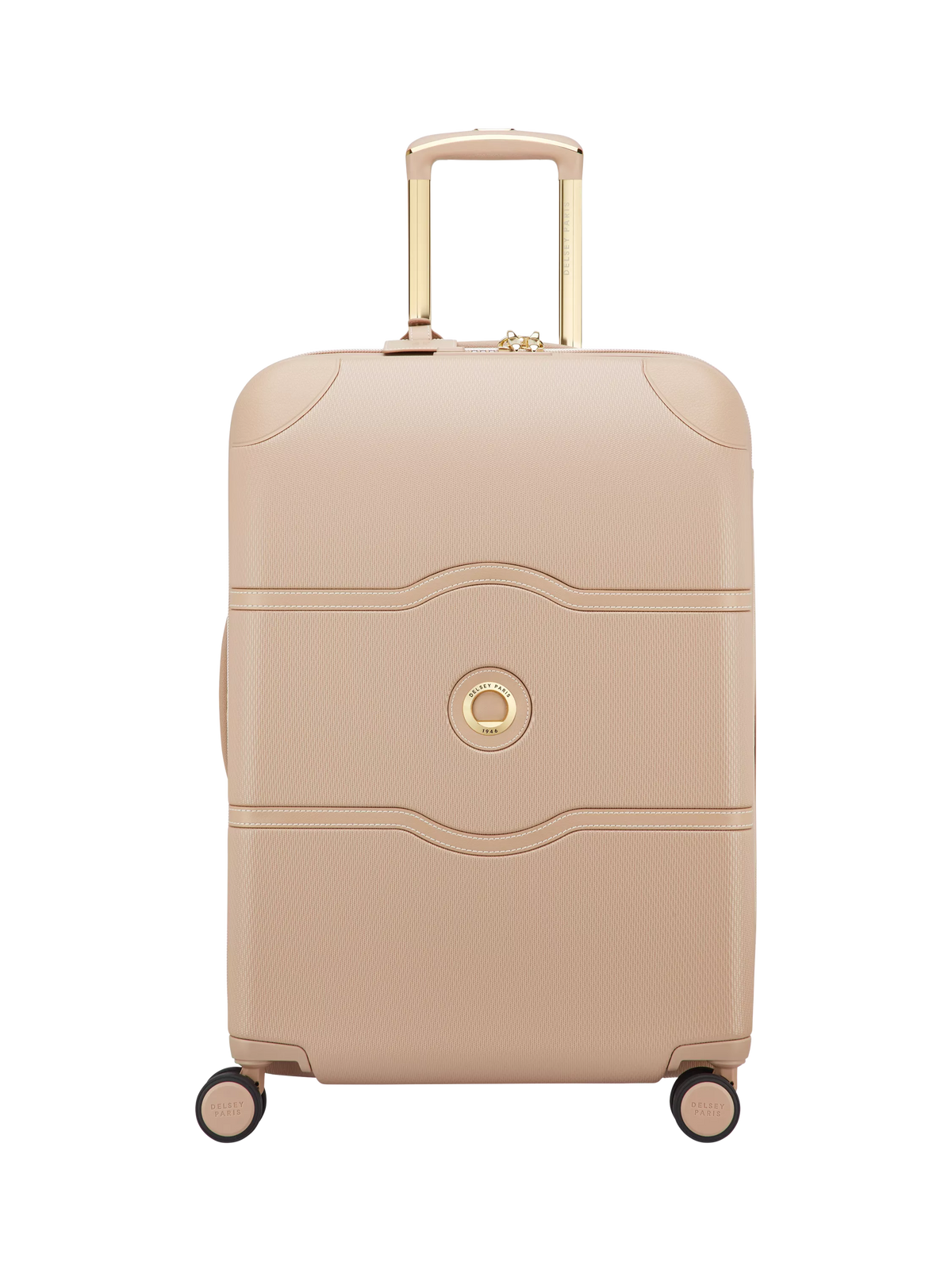 DELSEY Chatelet Air 2.0 suitcase 66cm Beige Rose - British product