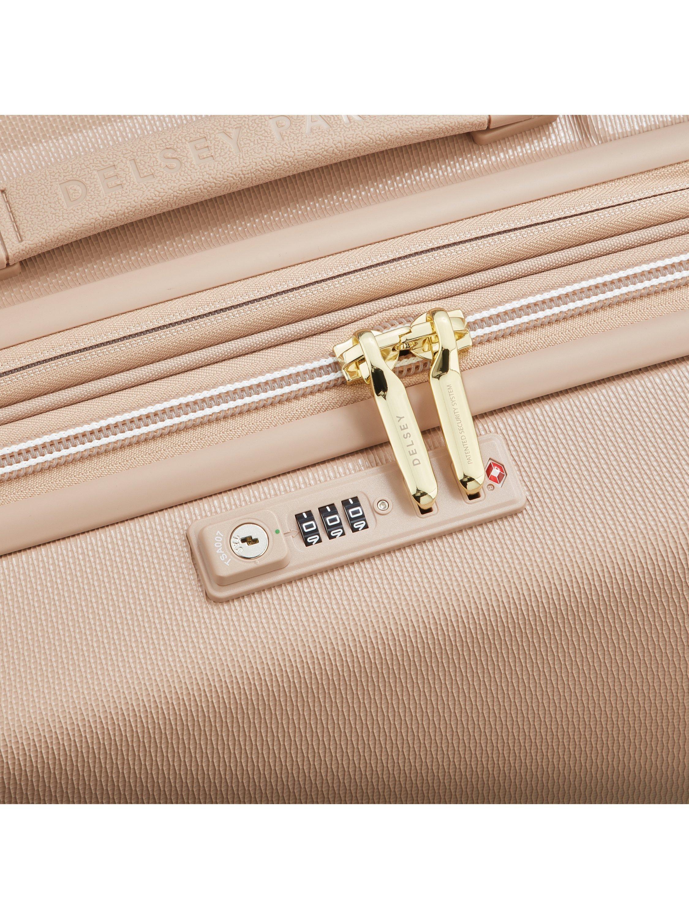DELSEY Chatelet Air 2.0 suitcase 66cm Beige Rose - British product