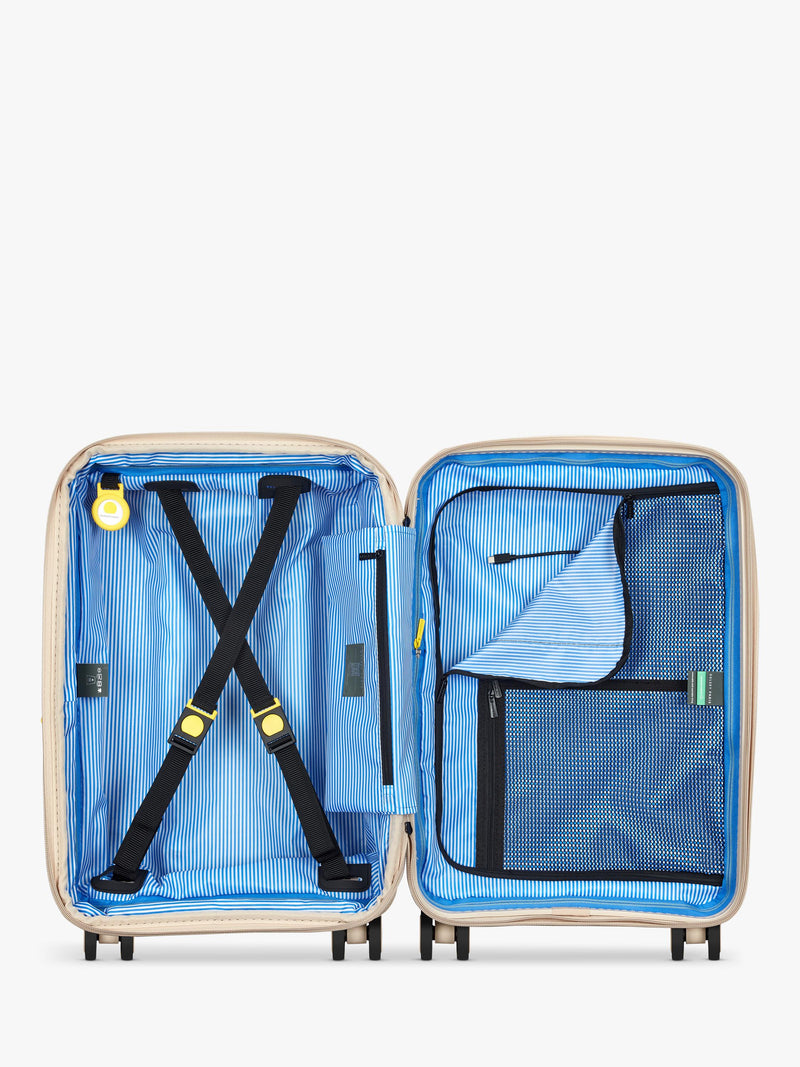 DELSEY Lutece hard-sided cabin case 55cm, imported from the UK
