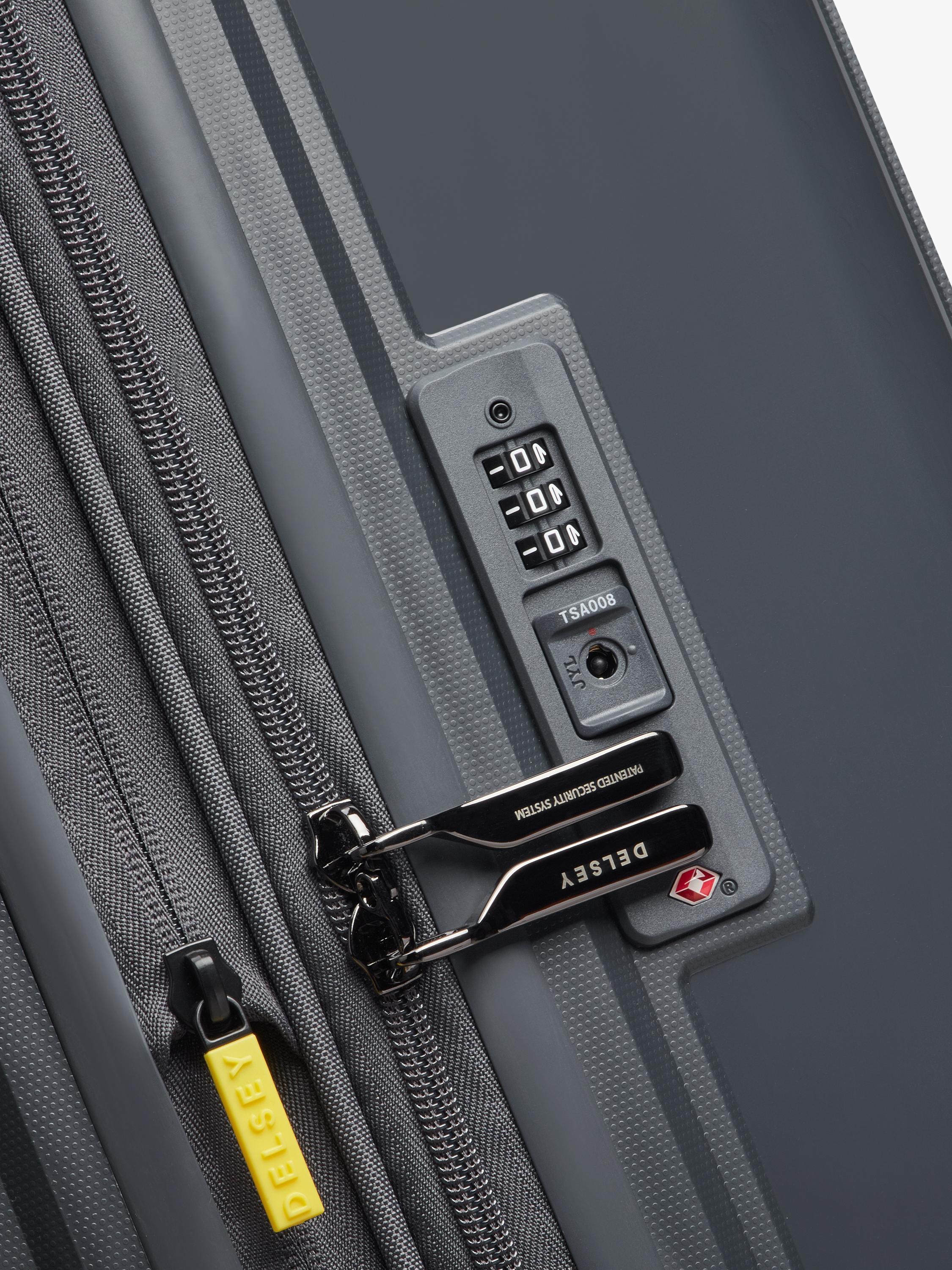 DELSEY Lutece large expandable suitcase, UK version