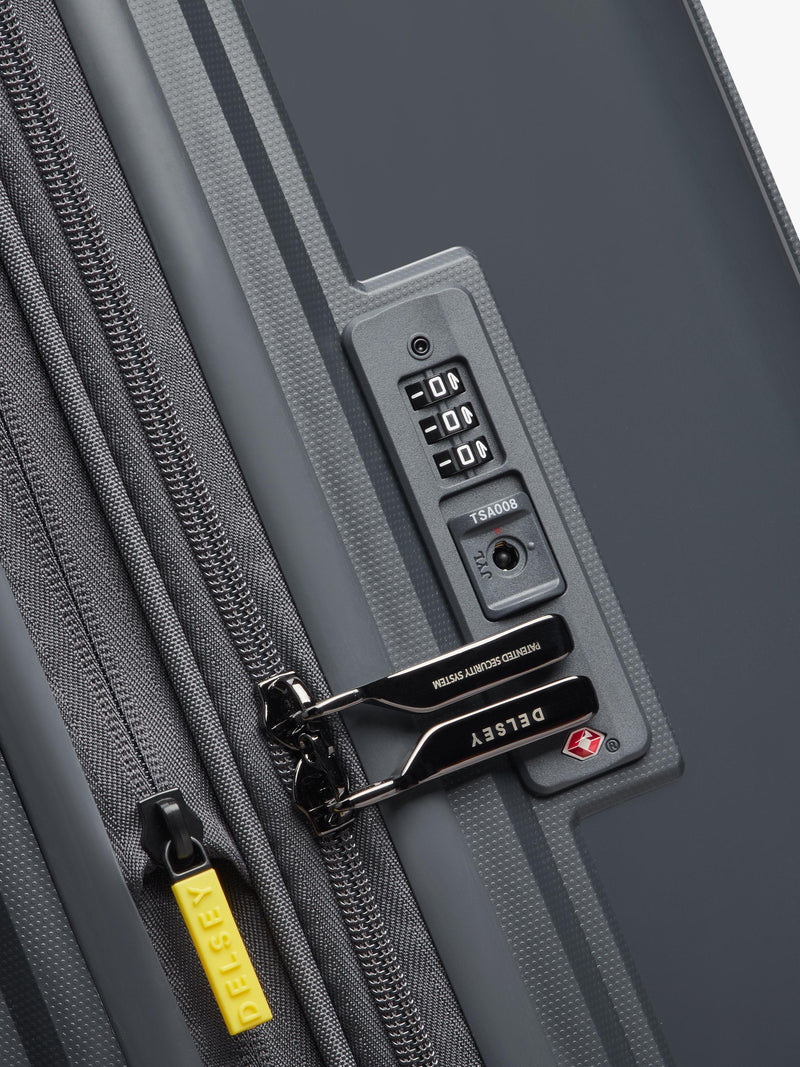 DELSEY Lutece large expandable suitcase, UK version