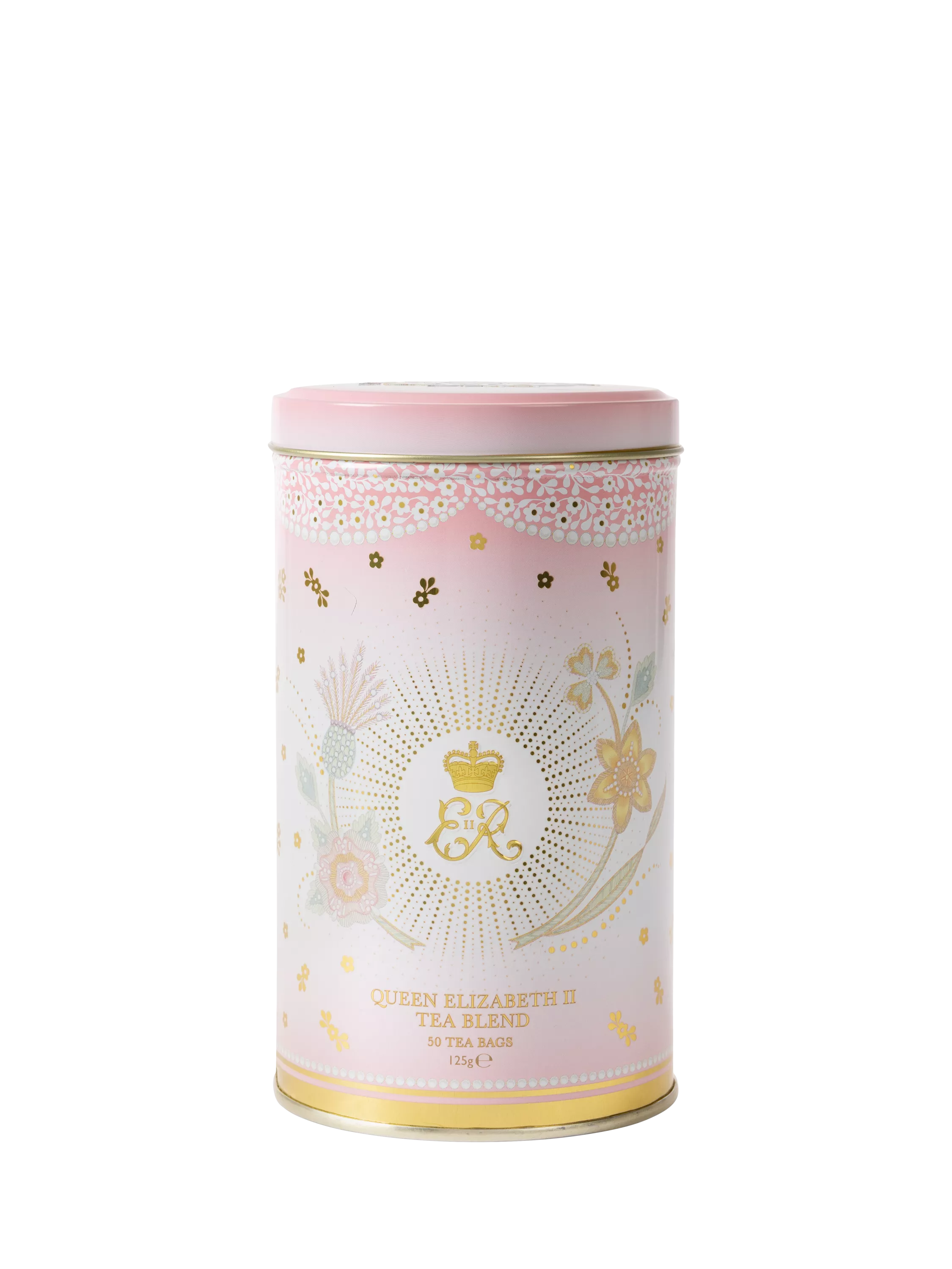 Royal Collection Queen Elizabeth II centenary tea caddy 125g - British product