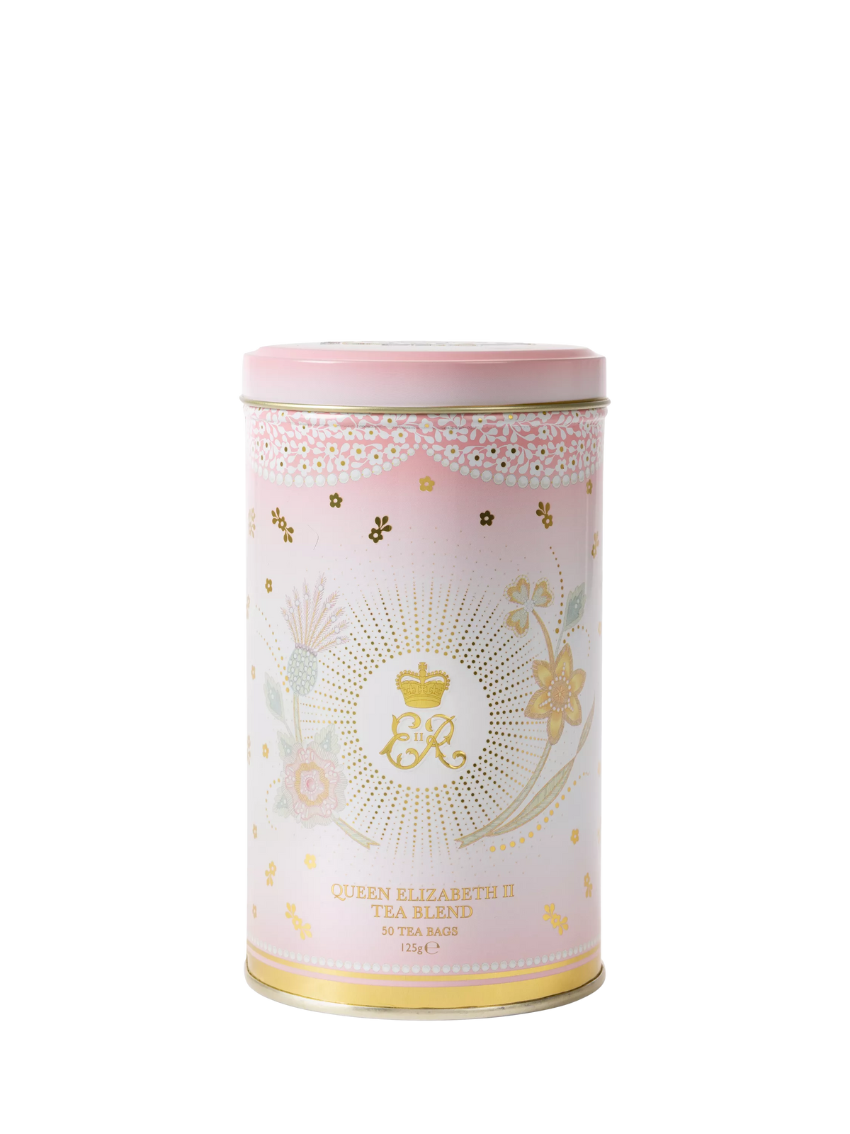 Royal Collection Queen Elizabeth II centenary tea caddy 125g - British product