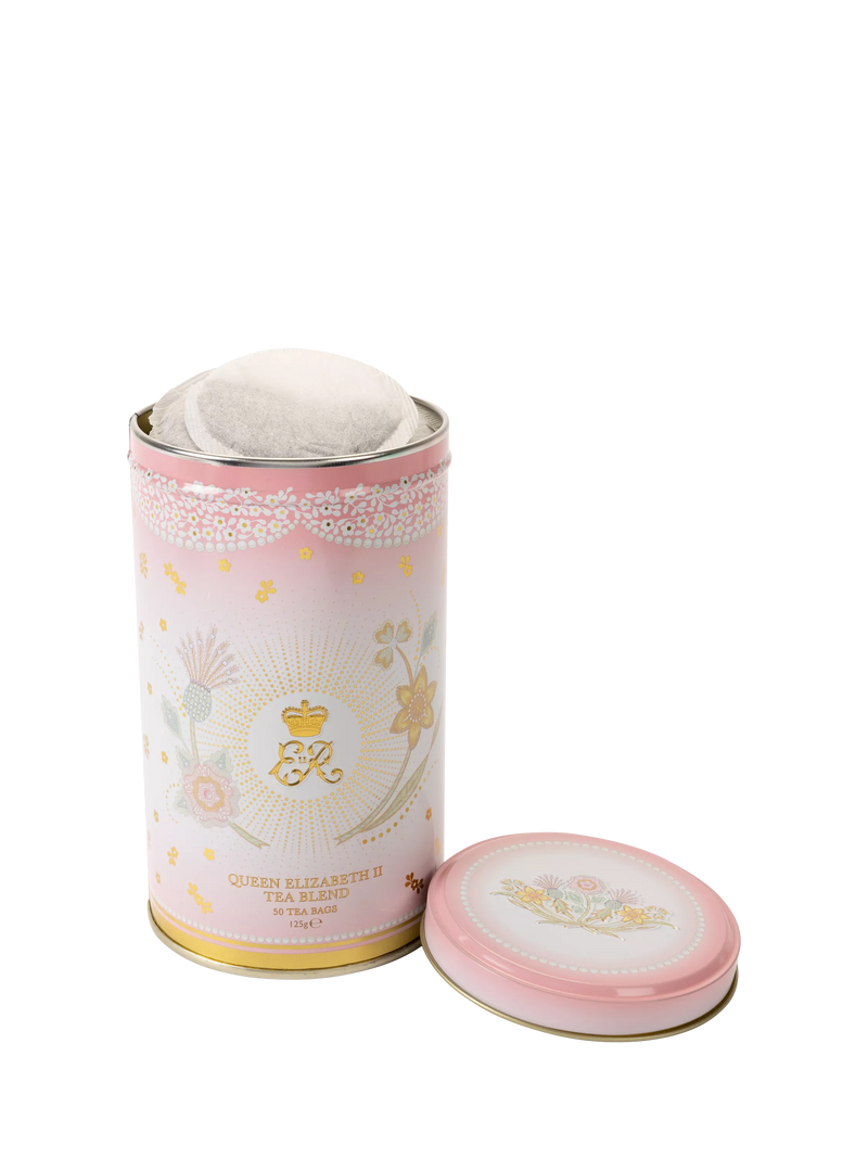 Royal Collection Queen Elizabeth II centenary tea caddy 125g - British product