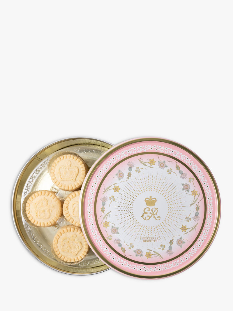 Royal Collection commemorative shortbread tin 375g (British brand)