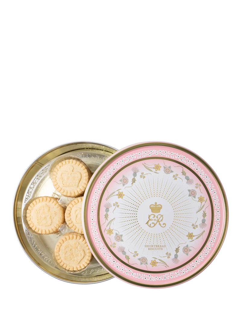 Royal Collection commemorative shortbread tin 375g (British brand)