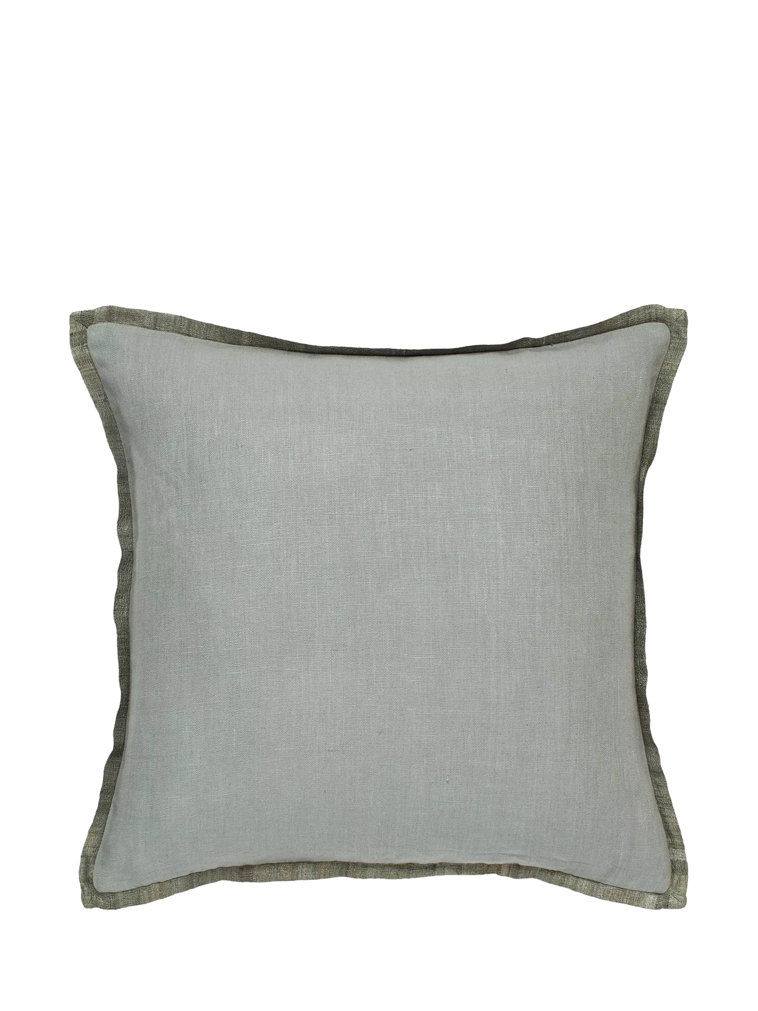 OKA cushion sage 51x51cm, imported from the UK