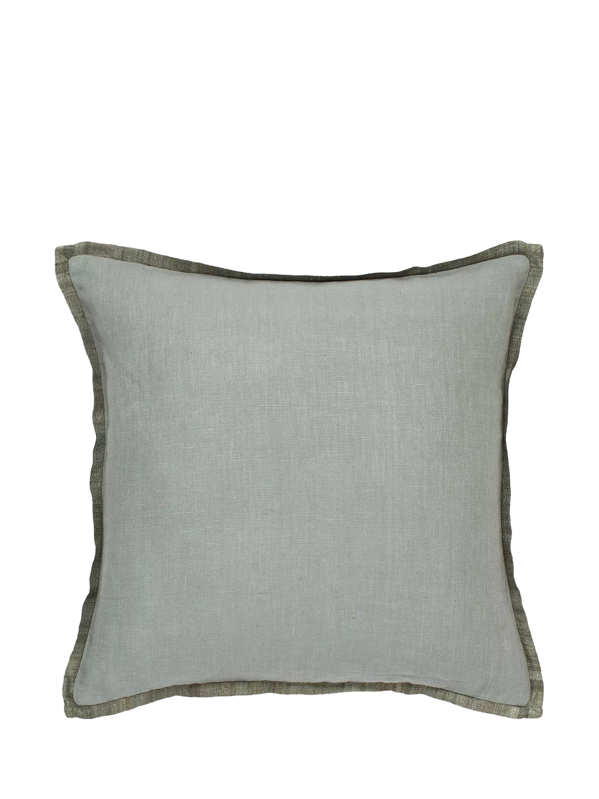 OKA cushion sage 51x51cm, imported from the UK