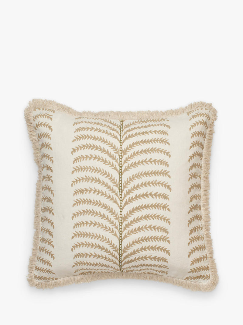 OKA Areca scatter cushion 56x56cm, imported from the UK