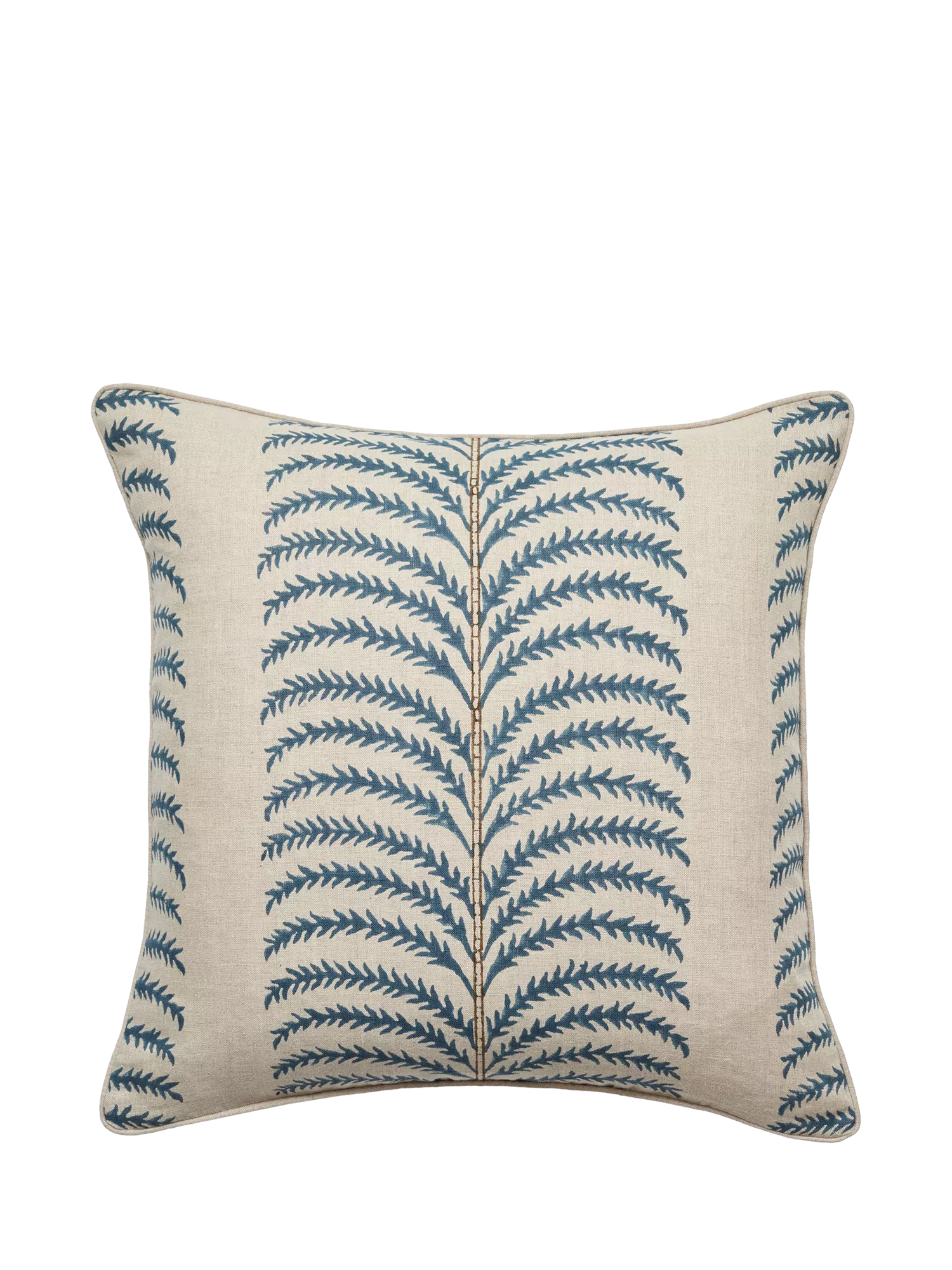 OKA Areca scatter cushion 56x56cm, imported from the UK