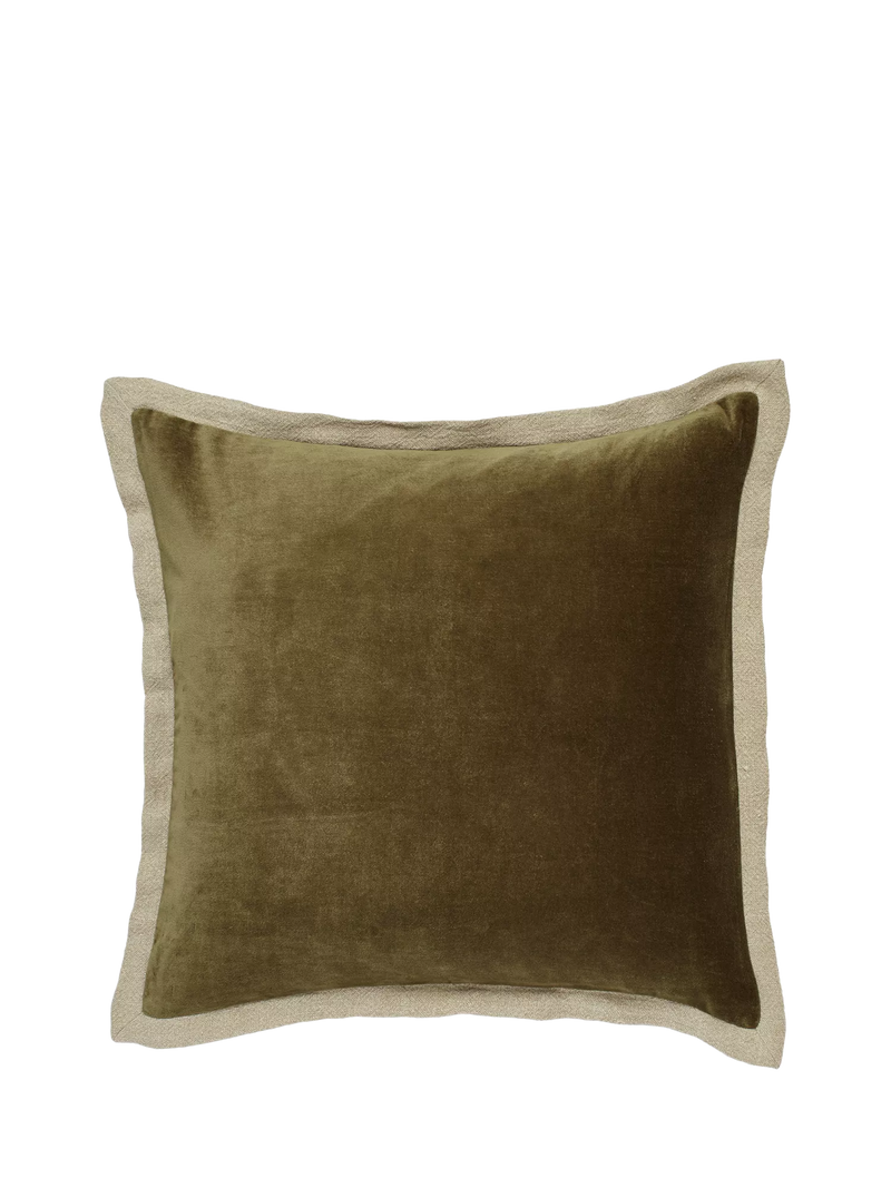 OKA Isla Velvet Scatter Cushion, 51x51cm
