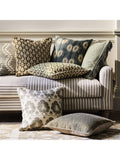 OKA cushion Dune Green 51x51cm (British brand)