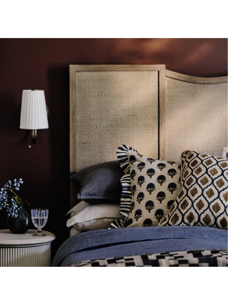 OKA Latkan cushion with flower print 51x51cm, UK version