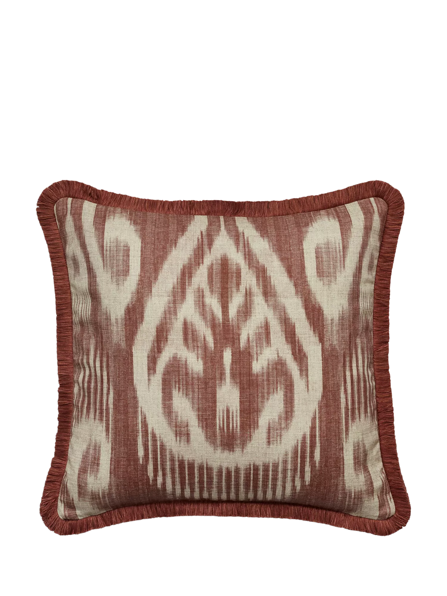 OKA Lillian cushion warm red 51x51cm - British product