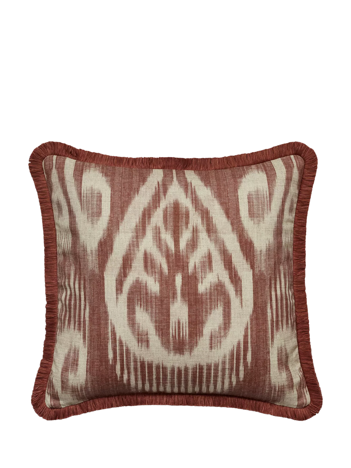 OKA Lillian cushion warm red 51x51cm - British product