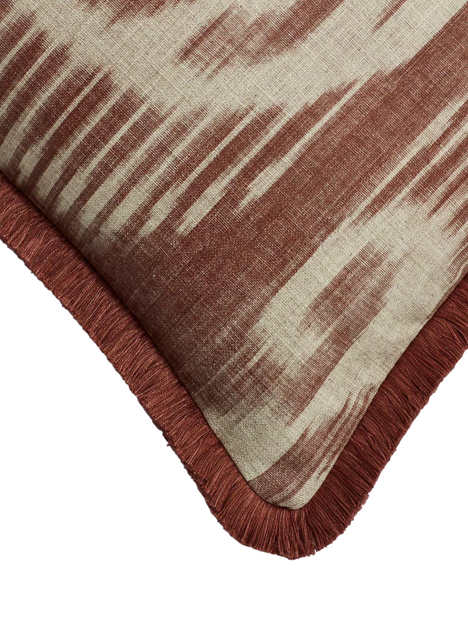 OKA Lillian cushion warm red 51x51cm - British product