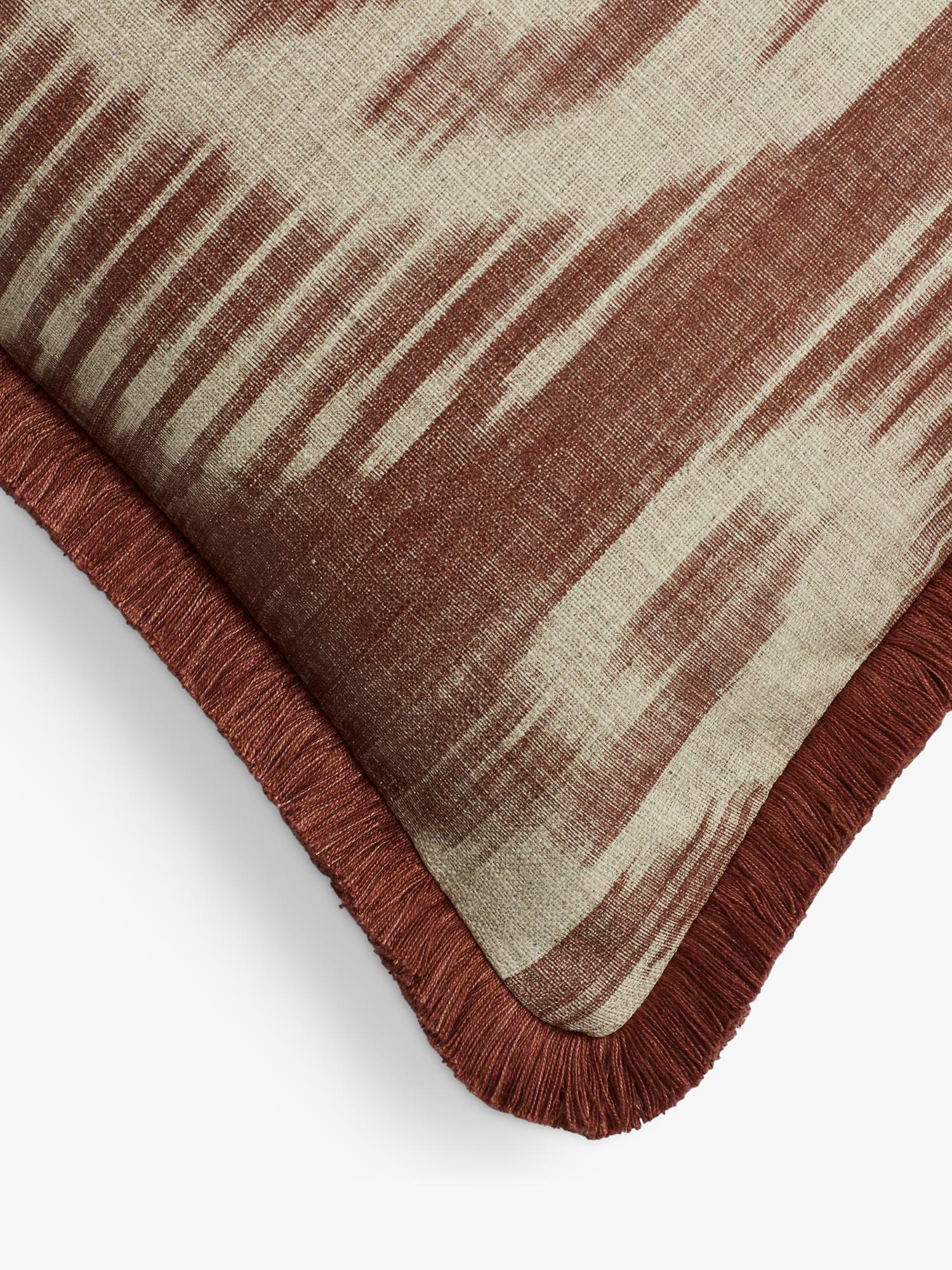 OKA Lillian cushion warm red 51x51cm - British product