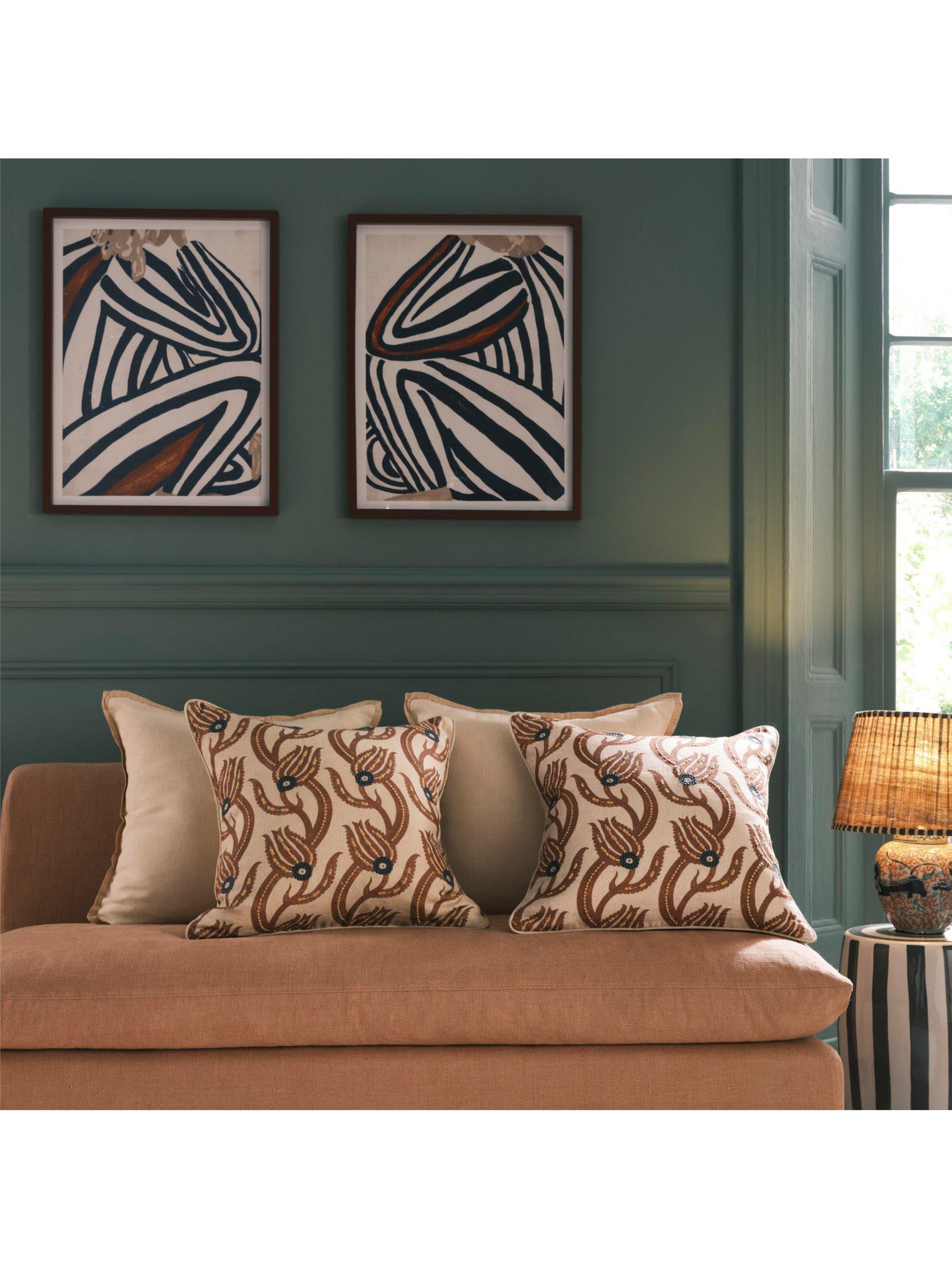 OKA Muhibbi cushion 51cm, imported from the UK