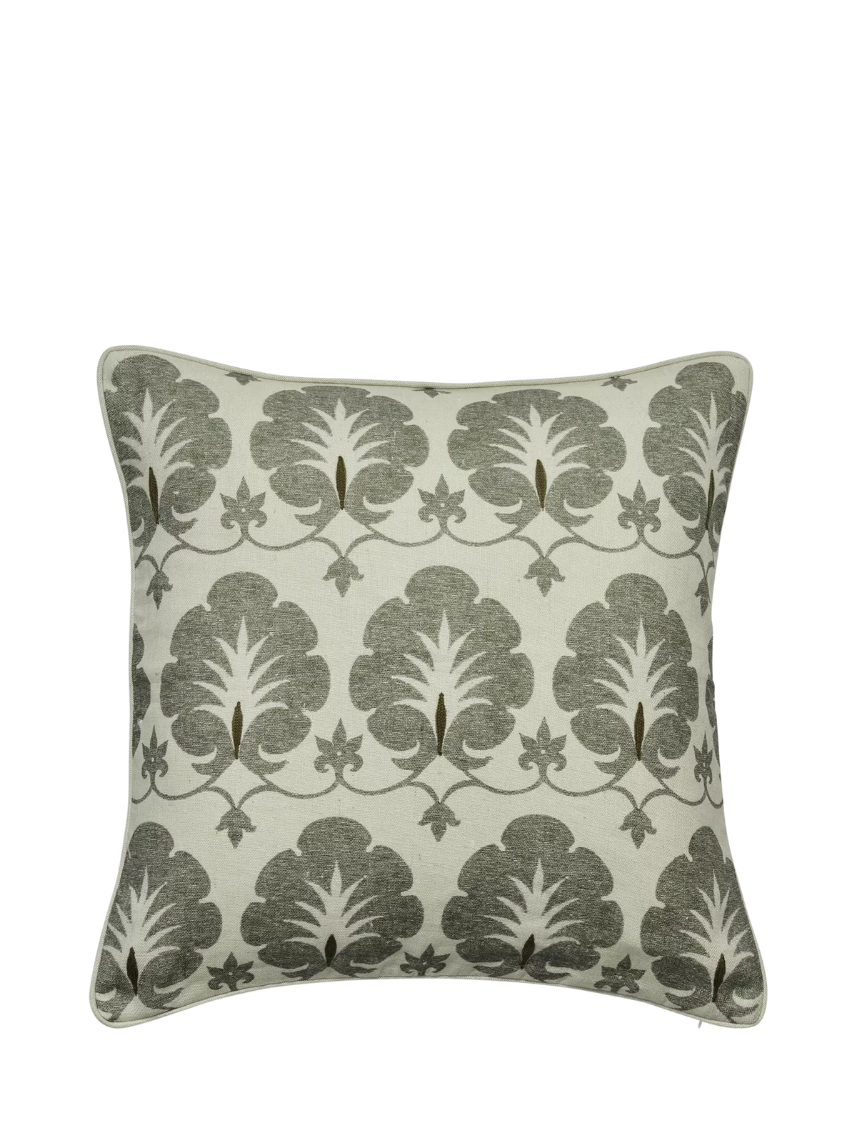 OKA Samamit Dune Green cushion 51x51cm, imported from the UK