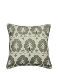 OKA Samamit Dune Green cushion 51x51cm, imported from the UK