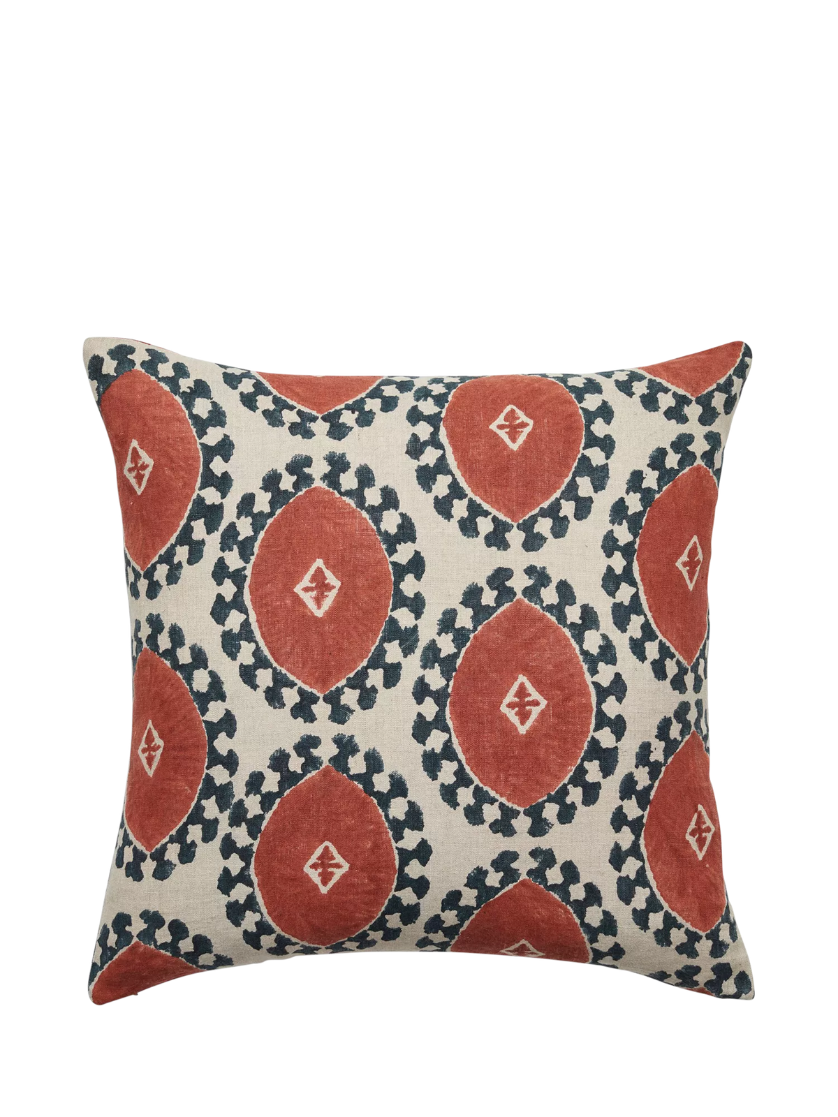 OKA Contorno Cushion 56x56cm linen - British product