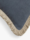 OKA stonewashed linen cushion 51x51cm, imported from the UK