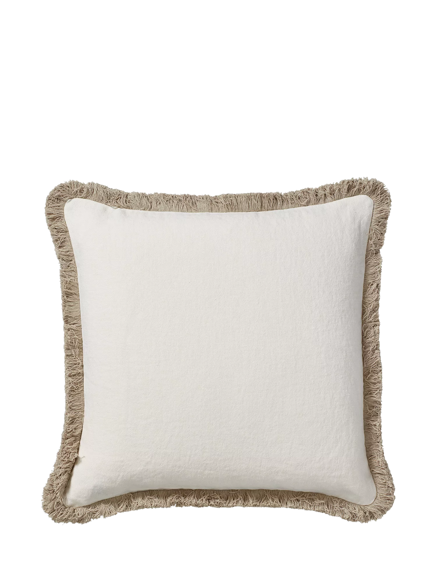 OKA stonewashed linen cushion 51x51cm, imported from the UK