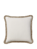 OKA stonewashed linen cushion 51x51cm, imported from the UK