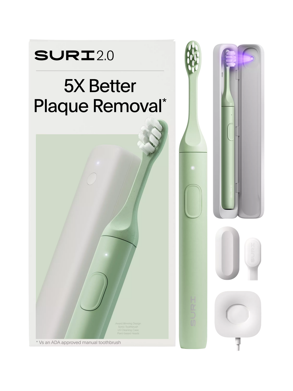 SURI 2.0 Electric Toothbrush, Winter Fern