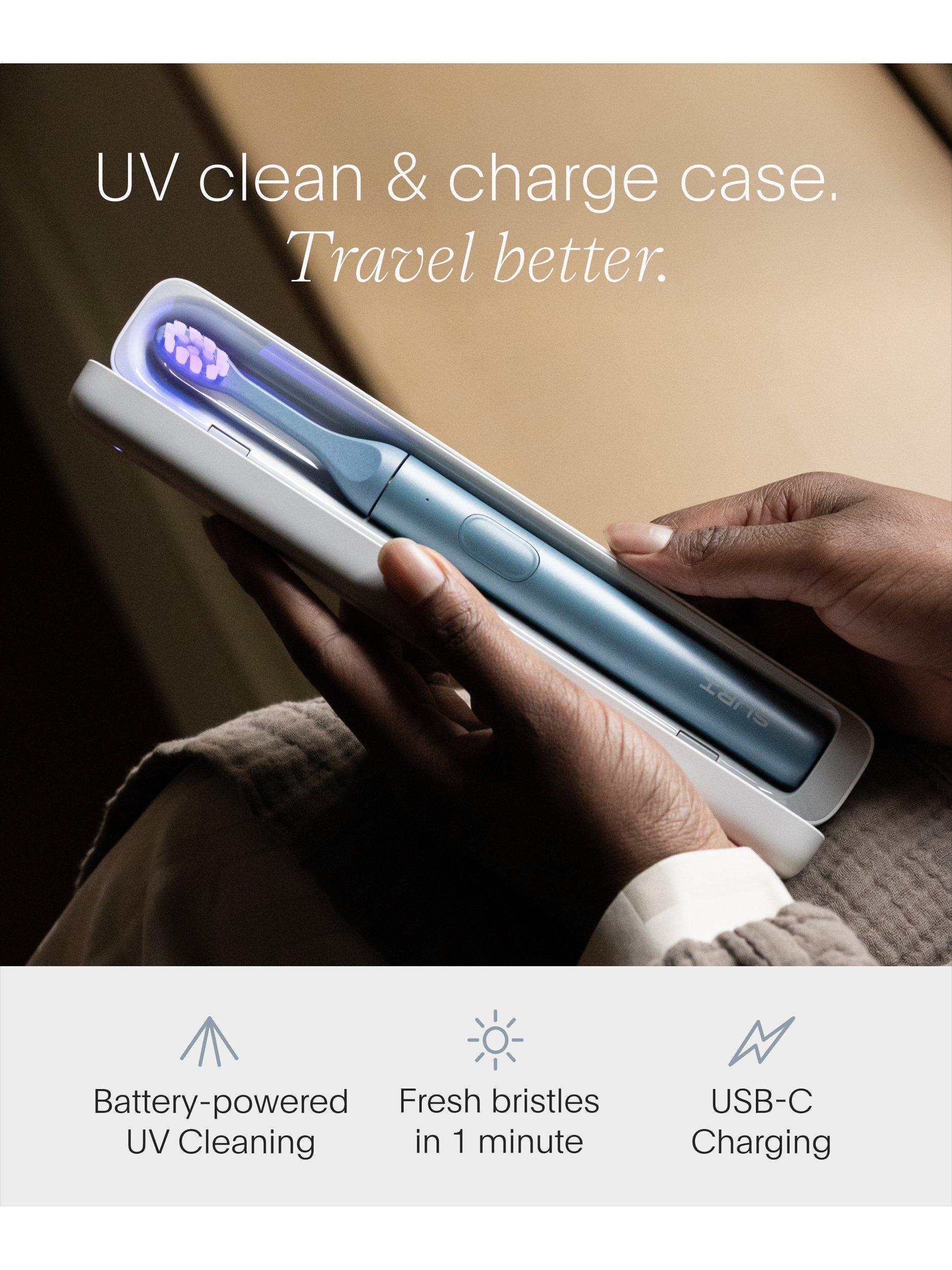 SURI 2.0 electric toothbrush with plant-based head - British brand