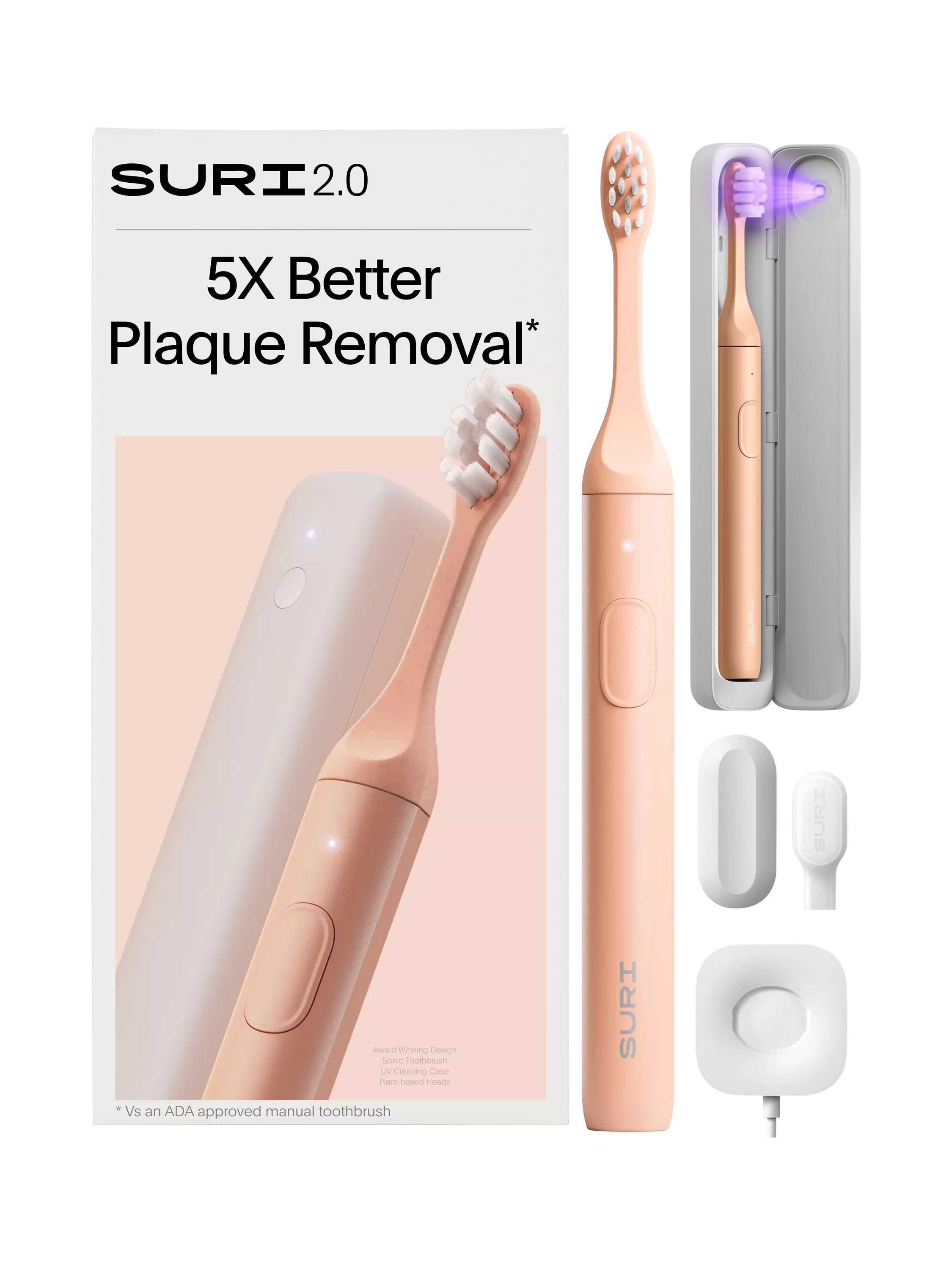 SURI 2.0 Electric Toothbrush, Sunset Bloom